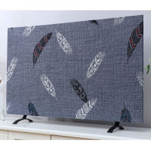 Reador Wholesale Quality Polyester Dust Proof Protect Your TV Printed Indoor POP TV dust Cover